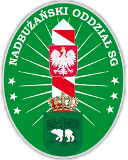 Logotyp Nadburzańskich Oddziałów Straży Granicznej.